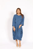 jersey maxi dress with sleeve