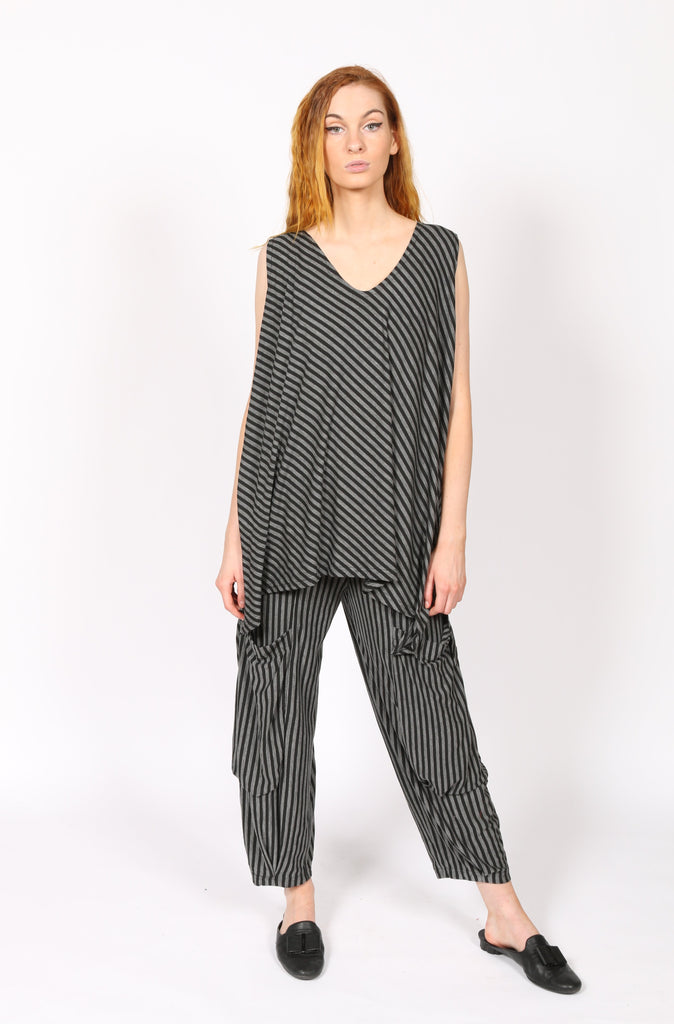 Jersey Stripped Top