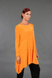 Orange slinky top