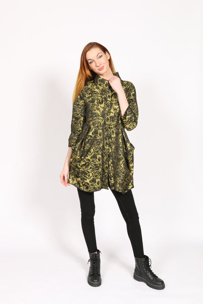 Heydari Green Women Jacket