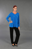 Royal Blue Slinky Top