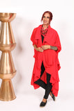 Red Oversized jacket