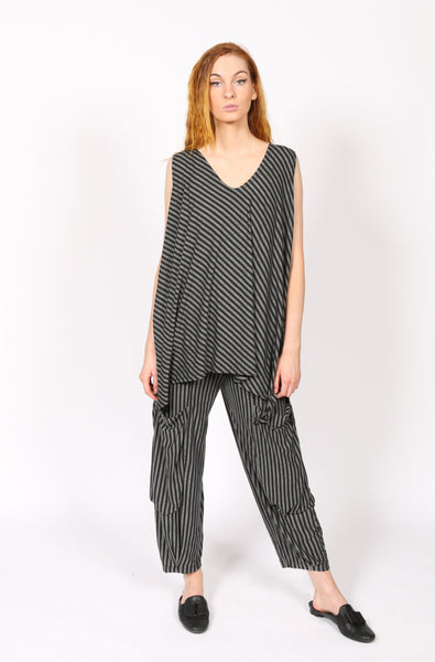 Jersey Stripped Top