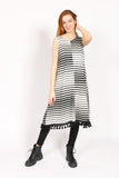 Jersey sleeveless women dress
