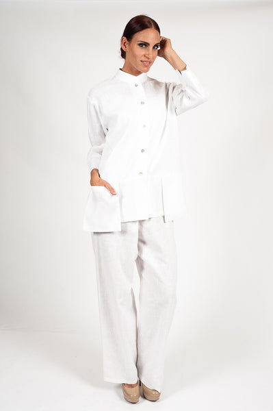 THE GLAMOUR LINEN JACKET