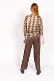 Silk Plaid Jacket