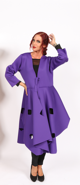 Purple Scuba Jacket